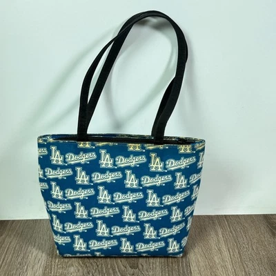 Винтажная сумка-тоут Los Angeles Dodgers на молнии сверху с логотипом MLB LA - Изображение 1 из 4