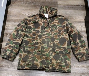 Trophy Club Hilton Field Parka Jacket Adult Large Camo Canvas Hunting Lined - Picture 1 of 11