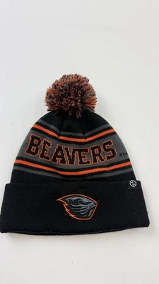 Oregon State Beavers Sombrero Gorro Tejido Negro Naranja NCAA Fútbol Hombres Invierno Foto 1 de 4