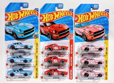 Hot Wheels Datsun 240Z Lot of 9x All 3 Variants with Red Edition  — 第 1/4 张图片