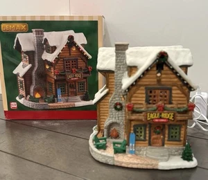 Lemax ~ Eagle Ridge Ski Lodge Prelit Village Building - Picture 1 of 15