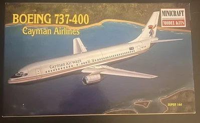 Kits de modelos de minicraft modelo Boeing 737-400 Cayman Airlines kit #14464 Foto 1 de 4