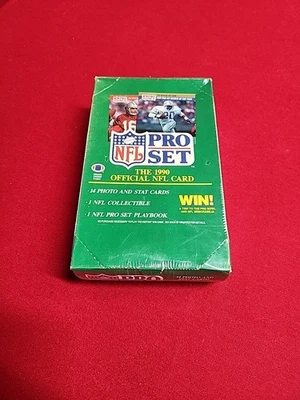 1990 Pro Set Series 1 Football Wax Box Factory Sealed 36 Packs Lombardi Holo??? - Image 1 of 4