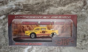 Hot Wheels Bryan Pope Personalizzato '55 Chevy Gasser Bojangles Pollo Pick'n - Foto 1 di 6