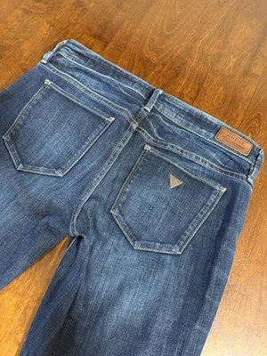 Guess Los Angeles Boot Low Cut Jeans Woman’s Denim Size 28 Pants - Image 1 of 4