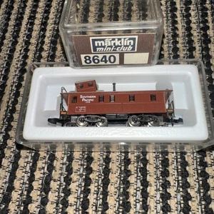 Vtg Marklin Mini Club Z Scale 8640 Brakeman’s Car Southern Pacific Caboose  - Picture 1 of 6