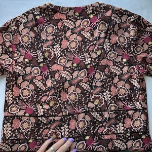 Blusa Top Scotch & Soda Mujer Sm Famour Toujours Multicolor Floral Manga Corta - Imagen 1 de 14