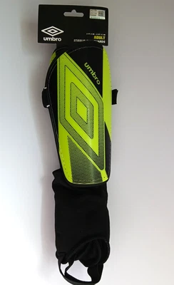 Umbro Estribo Adulto Espinilleras (5' 3" - 5' 11") Verde Florente Talla Grande Nuevo con Etiquetas Foto 1 de 2