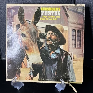 GUNSMOKE'S FESTUS -SINGS AND TALKS ABOUT DODGE CITY & STUFF- Signed Read! - Picture 1 of 10