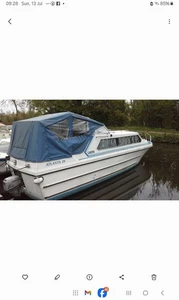 CANAL CRUISER ATLANTA 24 HONDA 15HP - Picture 1 of 7