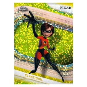 Mini refractor de diamante amarillo Topps Chrome Disney Elastigirl #149 2025 - Imagen 1 de 3