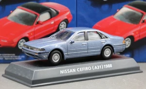 Konami 1/64 Car of the 80s Blue Edition Nissan Cefiro A31 1988 RE20DET Blue - Picture 1 of 4