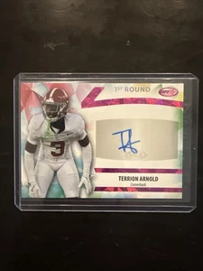 2024 Sage Aspire Pink Terrion Arnold Autograph - Picture 1 of 2