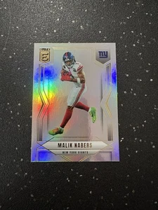 2025 Panini Donruss Elite - Malik Nabers #5 NFL New York Giants Wide Receiver - Bild 1 von 2
