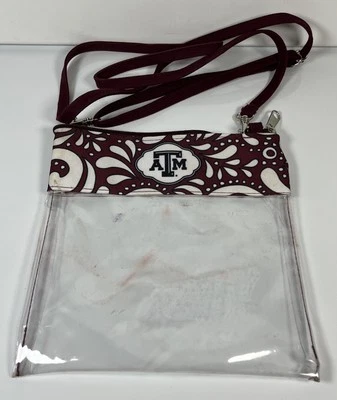 Texas A&M Aggies Cross Body Clear Purse Game Day - Image 1 of 3