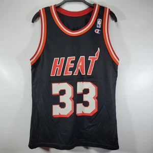 RAR Vintage Champion Alonzo Mourning NBA Miami Heat Basketball Trikot Gr. 40 M - Bild 1 von 7