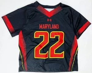 Under Armour Men’s Maryland Terrapins Lacrosse Showtime Jersey Sz. L NEW UJLJS1M - Picture 1 of 2