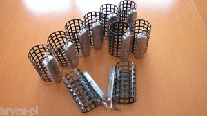 10 Stück Futterkorb mit Wirbel - Metall 70g Handarbeit  - Imagen 1 de 1