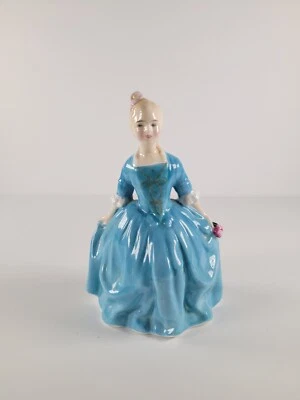 Royal Doulton A Child From Williamsburg in Blue Dress HN2154 Made In England - Image 1 of 4