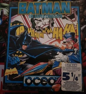 Batman The Caped Crusader IBM PC  | Ocean | 1988 | Boxed |POSTER [RARE] - Bild 1 von 4