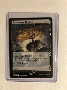 Razorverge Thicket Expedition Mythic Magic The Gathering Zendikar Rising  - Picture 1 of 1