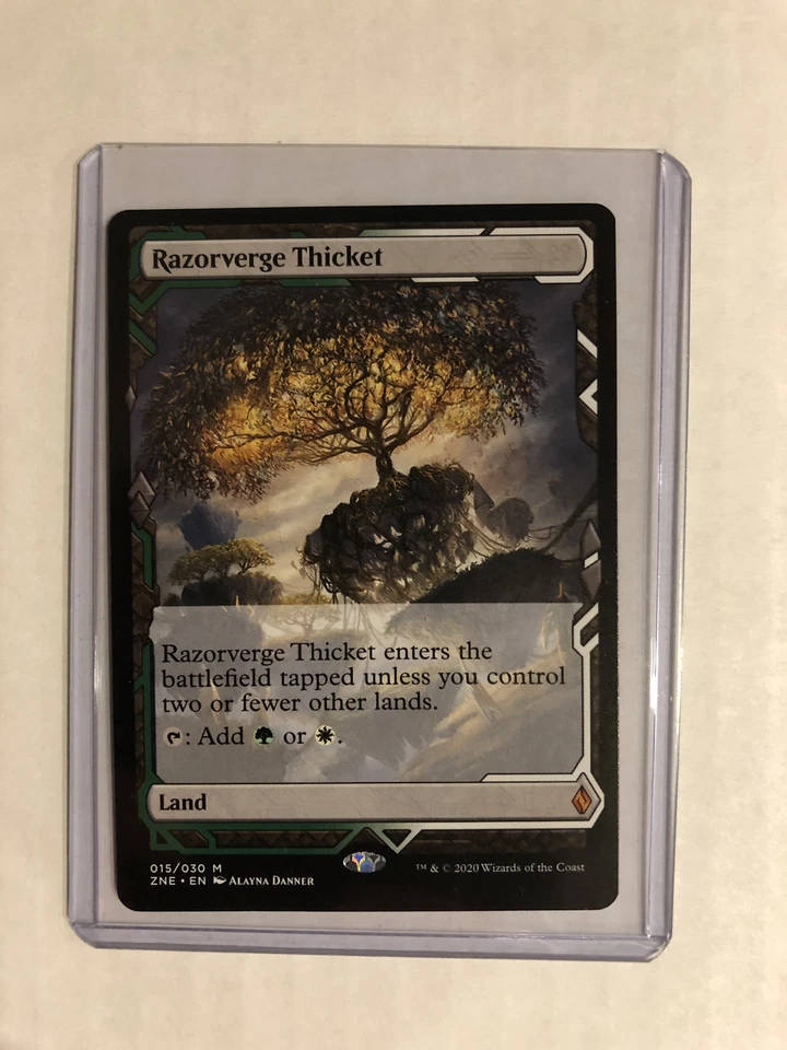 Razorverge Thicket Expedition Mythic Magic The Gathering Zendikar Rising  - Image 1 of 1