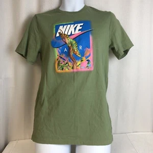 Nike Air Chameleon Lizard Graphic Green Sportswear T-Shirt Small Men's - Picture 1 of 11