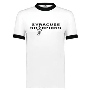 Syracuse Scorpions Ringer T-shirt | ASL Soccer Team - Picture 1 of 3