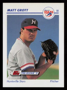 Matt Grott 1991 Line Drive AA #285 Huntsville Stars Baseball Card - Picture 1 of 2