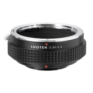 SHOTEN Lens Adapter Canon EOS EF EFS Lens to Fuji X X-T3 X-T10 X-H1 X Pro3 X-A1 - Picture 1 of 5