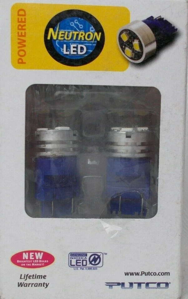 Putco освещение 281571W нейтронная светодиодная белая лампа 3157 набор из 2 - Изображение 1 из 3