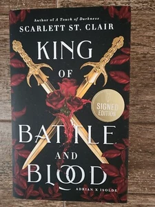 King of Battle and Blood Signed 1st Edition/1st Printing - Picture 1 of 3