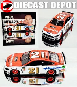 PAUL MENARD 2019 MOTORCRAFT 1/24 ACTION - Picture 1 of 3
