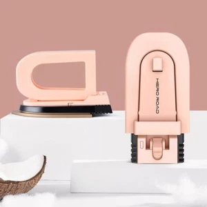 Mini Fer électrique Portable avec Vaporisateur pour Voyage D'artisanat En Tissu - Imagen 1 de 7