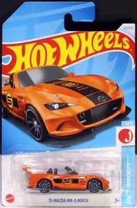 Naranja '15 Mazda MX-5 Miata #69, Hot Wheels J-Imports 3/10 Hot Wheels 2024 - Imagen 1 de 4