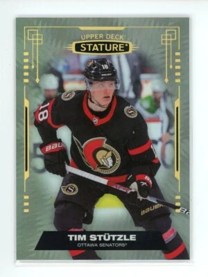 2021-22 UPPER DECK STATURE VETERAN BASE #36 SENATORS - TIM STUTZLE - Image 1 of 2