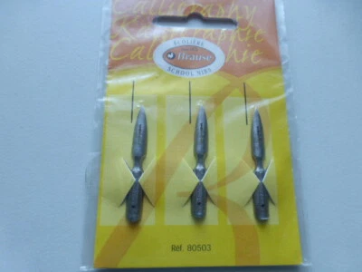 1 Blisterpackung mit 3 Schreibfedern Brause N° 80503 - Bild 1 von 2