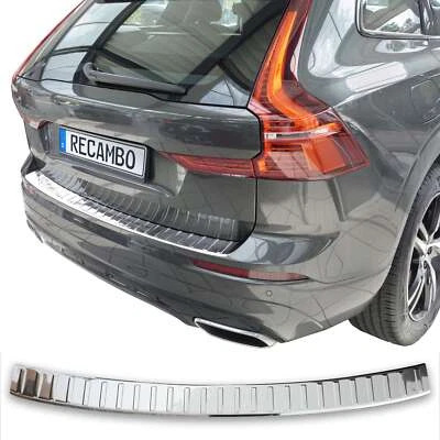 Protector de borde de carga acero inoxidable cromado adecuado para Volvo XC60 II | BJ desde 2017> - Imagen 1 de 4
