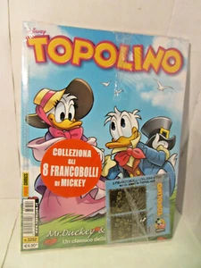 TOPOLINO n°3292 blisterato con francobolli in metallo - sc139 - perfetto - - Picture 1 of 3