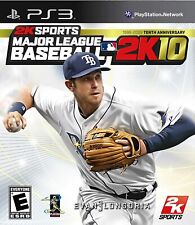 Major League Baseball 2K10 PS3