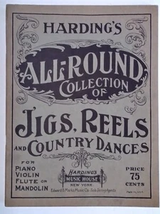 1905 Harding’s All-Round Jigs, Reels & Country Dances for Piano Music Book - Picture 1 of 7