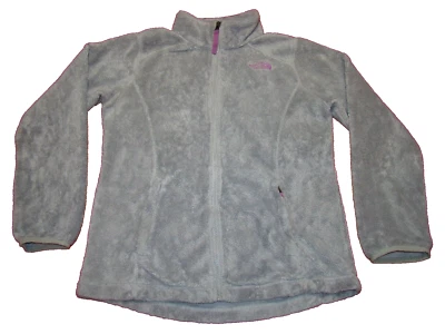 Chaqueta polar gris cremallera completa THE NORTH FACE para niñas talla grande 14-16 Osito Foto 1 de 4