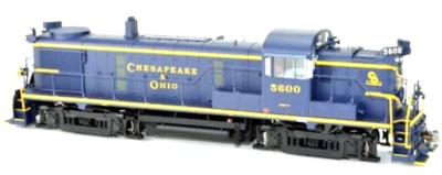 Bowser HO Scale ~ New ~ C&O Chesapeake Ohio ALCO RS-3 #5600 ~ DC Version ~ 25193 - Image 1 of 2