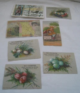 7 19TH C. COFFEE & COCOA TRADE CARDS 1889 “ARBUCKLE’S ARIOSA COFFEE No 83” MISSO - Picture 1 of 6