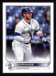 2022 Topps    Ty France 327   Seattle Mariners