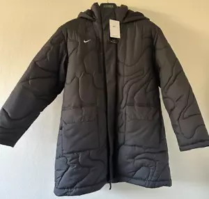Nike Repel Para Hombre Plumón Relleno Parka Larga Puffer Chaqueta con Capucha M $250 - Imagen 1 de 5