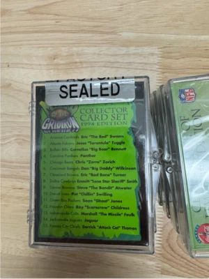 1994 Edition Coca-Cola Monsters Gridiron Factory Sealed 15 (cards) limited ed. - Image 1 of 4