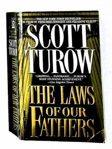 SCOTT TUROW "The Laws of our Fathers" paperback 1997 1st printing - Picture 1 of 3