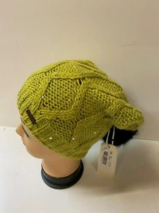 Original Norton Damen Bommelmütze Longbeanie Mütze Wintermütze 7950K grün (49) - Picture 1 of 2