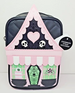 Bolso Bandolera Bath and Body Works Halloween Brilla en la Oscuridad Nuevo Cartera Espeluznante - Imagen 1 de 8
